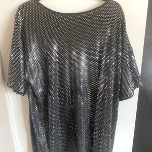 Boohoo size 14 sequin dress